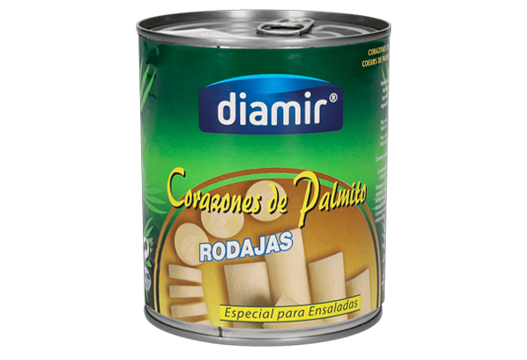 658242 PALMITO RODELAS DIAMIR LT 800G PL