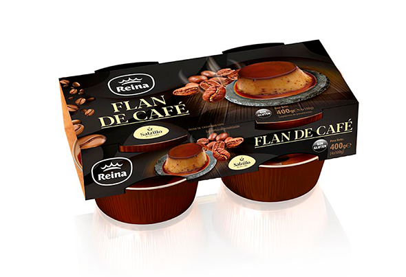 655652 PUDIM FLAN CAFE REINA 4X100G