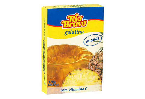 659589 GELATINA ANANAS RIO BRAVO 2X85G