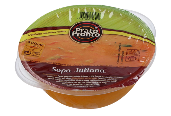 571195 SOPA JULIANA 400ML P.PRONTO