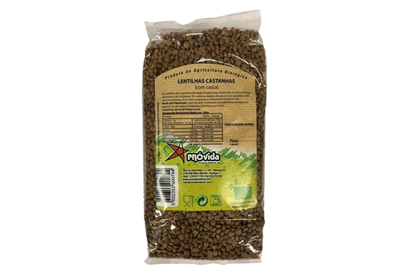 665012 LENTILHAS CASTANHAS BIO PROVIDA 1KG