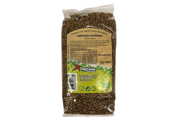 664976 LENTILHAS CASTANHAS BIO PROVIDA 500G