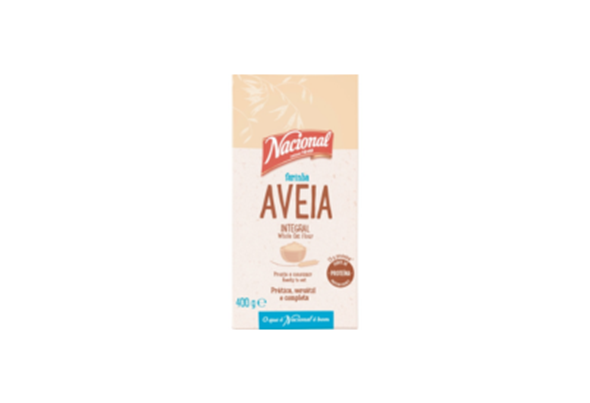 Farinha Integral Aveia 400 Gr Nacional