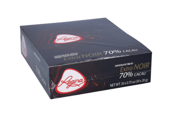 656882 CHOC EXTRA NOIR REGINA 20G CX30