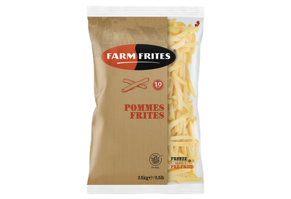 662982 BATATA PREFR PALI A10 10FARMFRITES 2.5KG