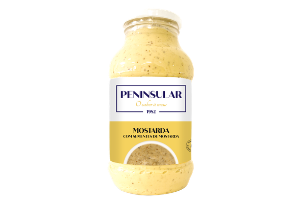 661123 MOSTARDA DIJON ANC C GRAO PENINSULAR 1KG