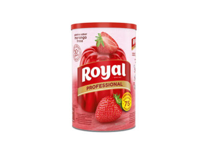 GELATINA MORANGO HOREC 30ACU ROYAL 855G