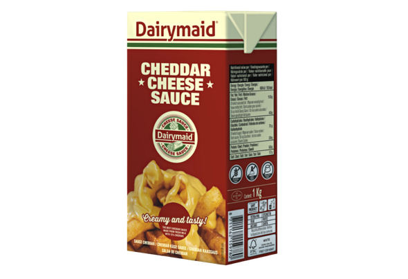 664898 DAIRYMAID MOLHO QUEIJO CHEDDAR 1KG CX6