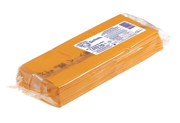 663879 QUEIJO CHEDDAR FATIADO VACA Q RI 1.033KG