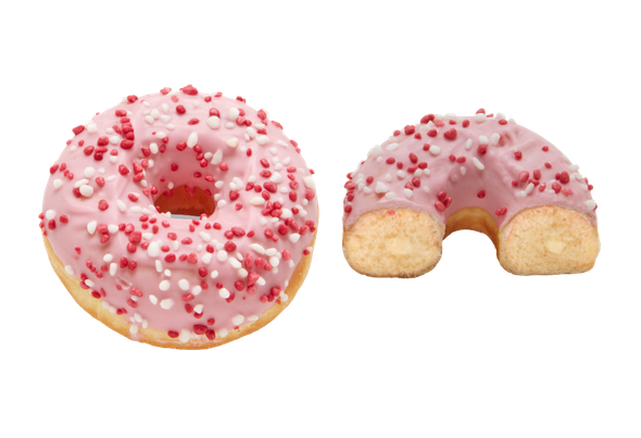 622034 DOTS PINK WHITE 74G (24UN) FRIPAN