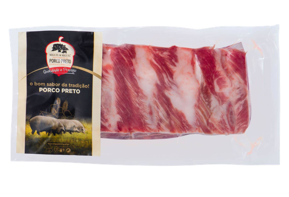 575195 TIRAS ENTRECOSTO PORCO PRETO CONG. M&M