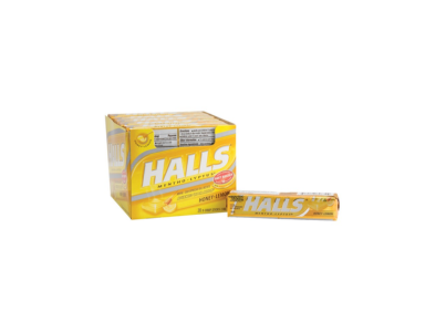 Halls Mentholyptus Mel Limao Cx 20