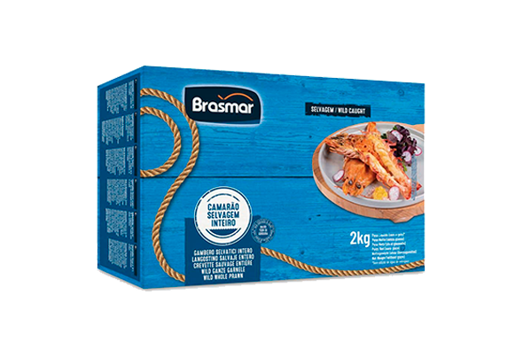 Camarao Selvagem Inteiro Brasmar Distribuicao