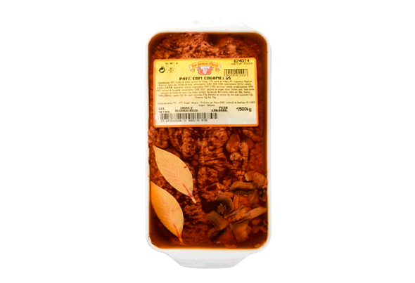 122290 GM PATE COGUMELOS TERRINA 1.5 KG