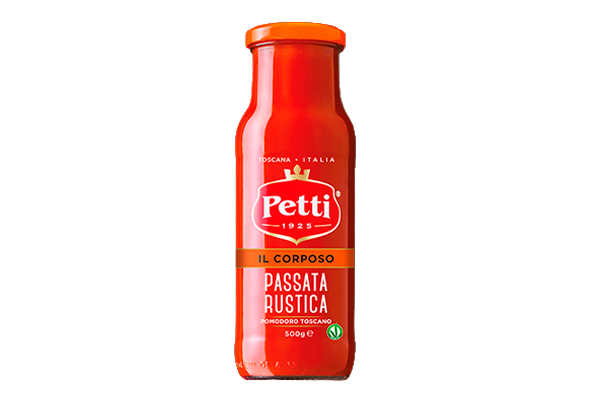 PASSATA DE TOMATE RÚSTICA PETTI 500G