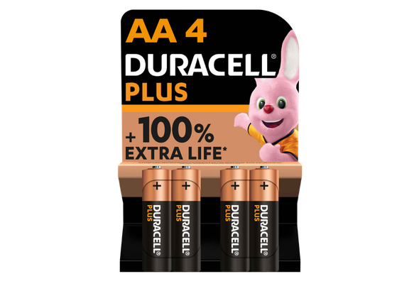 DURACELL PILHAS PLUS POWER K4 (AA)