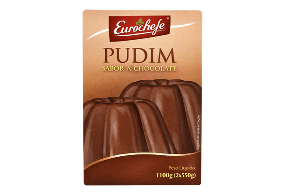 659618 PUDIM CHOCOLATE EUROCHEFE 2X550G