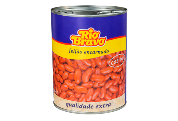 658092 FEIJAO ENCARNADO RIO BRAVO LT 820G PL