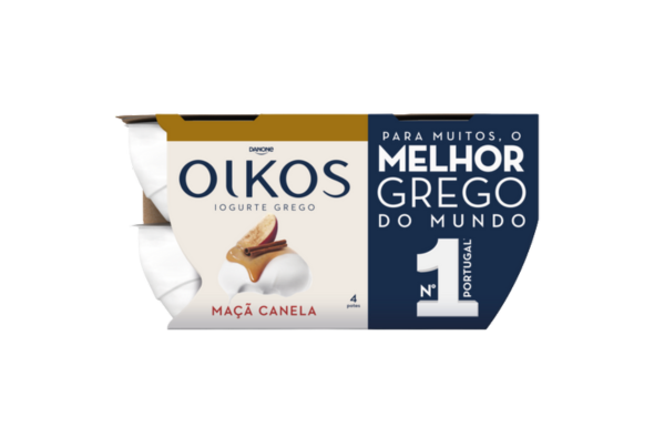 IOGURTE GREGO OIKOS MAÇÃ E CANELA DANONE