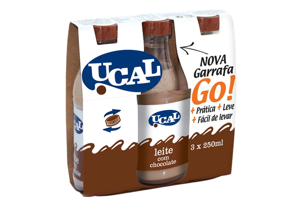 616281 LEITE ACHOCOLATADO 8X3 PET 1 4 UCAL