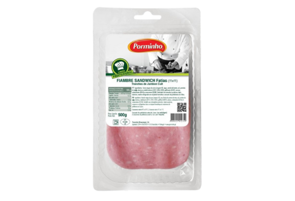 655111 FIAMBRE SANDWICH FAT PORMINHO 500G