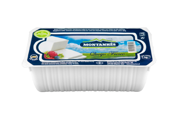 655167 Queijo Fresco Em Barra 1Kg Montanhes