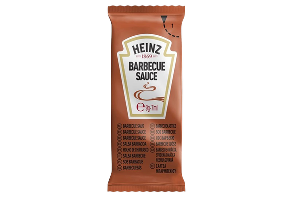 657589 MOLHO BARBECUE HEINZ 7ML CX250