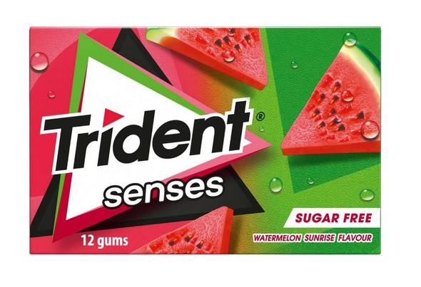 662694 PAST SENSES WATERMELON TRIDENT 23G CX12