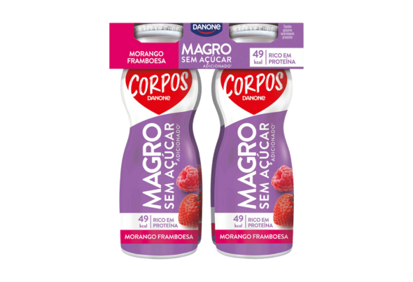 654301 IOG LIQ CD MORANGO FRAMB DANONE 4X155G