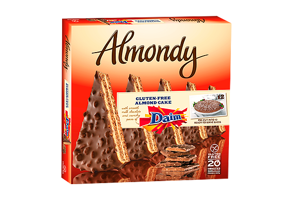 648706 ALMONDY TARTE CHOCOLATE DAIM CONG. 1000G