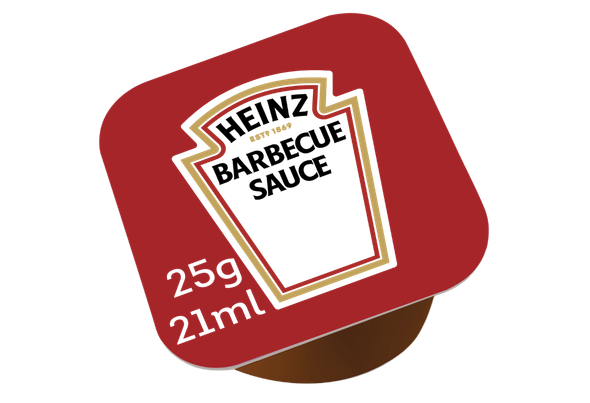 657860 MOLHO BARBECUE HEINZ DIPPOT 25G CX100