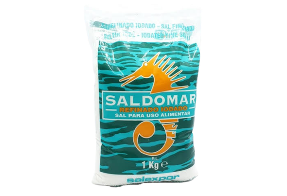 SAL FINO REFINADO SALDOMAR 1KG