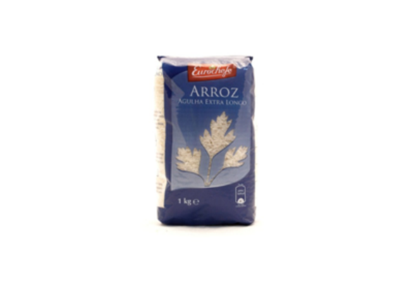 ARROZ LONGO EXTRA AGULHA EUROCHEFE 1 KG