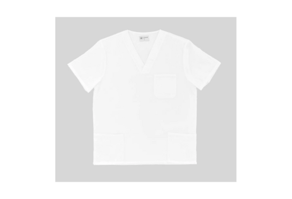 576398 TUNICA SENHORA BRANCO MANGA CURTA T.L